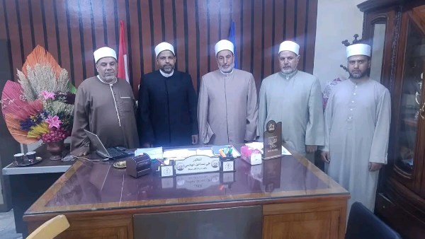 وفد منطقة الوعظ يزور أوقاف دمياط لبحث سبل التعاون المشترك