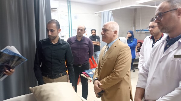 وكيل صحة القليوبية يتفقد الخدمة الطبية بمستشفى حميات بنها ويشيد بالرعاية المركزة