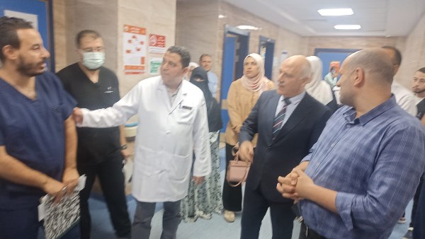 وكيل الصحة من مستشفى القناطر الخيرية: سرعة استكمال الفحوصات الطبية للمرضى