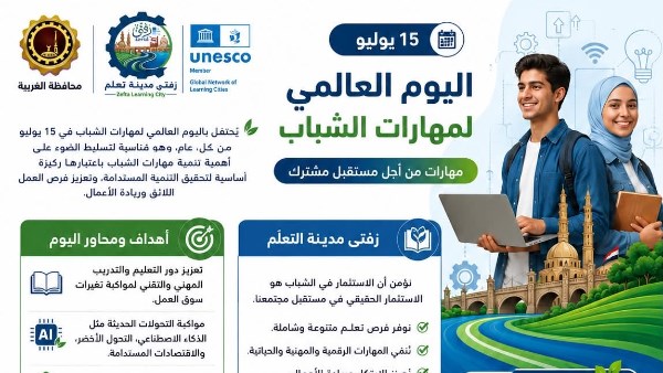 من زفتى تبدأ الحكاية.. مدينة التعلّم تُحوّل مهارات الشباب إلى قوة تصنع المستقبل