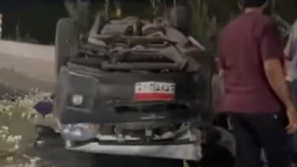 إصابة 5 أشخاص في حادث تصادم سيارة ميكروباص وربع نقل بطريق “طنطا – كفر الزيات” نتيجة السرعة الزائدة