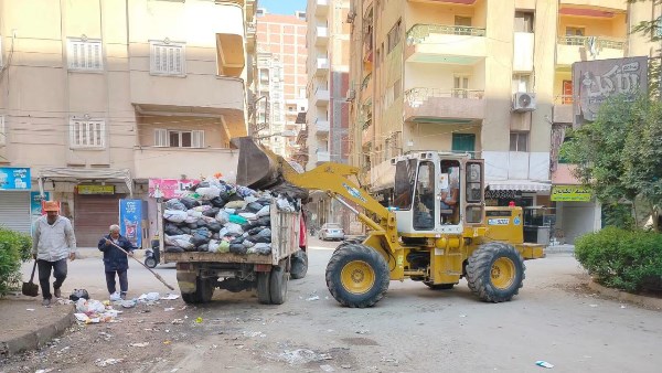 استعادة المظهر الحضاري.. رفع 515 طن مخلفات في يوم واحد بالغربية