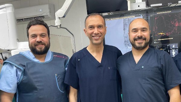 أنقذته من العمى.. نجاح أول حالة قسطرة مخية علاجية بمستشفى العاشر من رمضان الجامعي