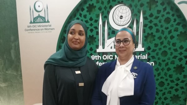 أمل عمار تلتقي وزيرة الأسرة وتنمية حقوق الإنسان في الحكومة الفيدرالية الصومالية