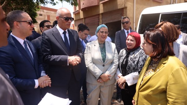 القومي للمرأة تتفقد الأرض المخصصة لإنشاء فرع المجلس بمحافظة كفر الشيخ