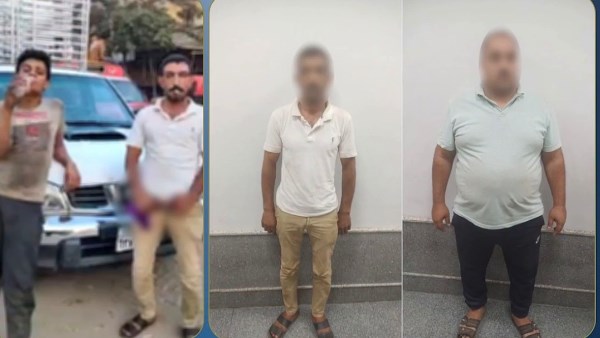 كشف ملابسات فيديو الأفعال الخادشة للحياء أمام سيارة كهرباء وضبط طرفي الواقعة