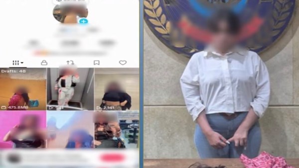 القبض على صانعة محتوى نشرت فيديوهات خادشة على السوشيال ميديا
