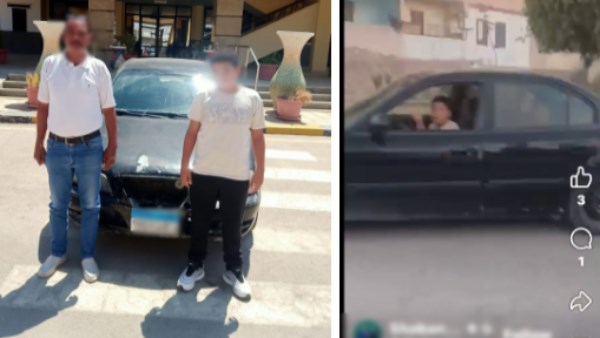 القبض على طفل يقود سيارة في الشرقية