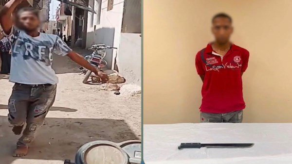 القبض على المتهم بالتعدي على شخص بسلاح أبيض في الفيوم