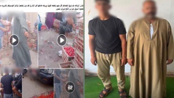 القبض على بائعى خضروات تعديا على سيدة بالمنوفية