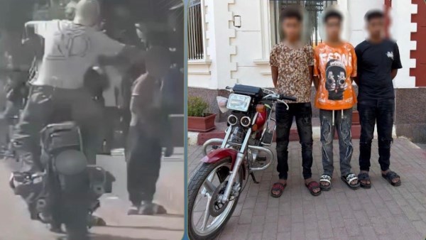 بموتوسيكل..ضبط 3 أشخاص يتعدون على المارة ويتحرشون بالفتيات في القليوبية