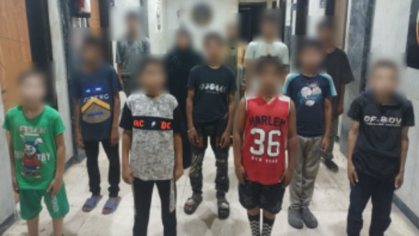 القبض على عصابة تستغل الأطفال فى أعمال التسول بالجيزة