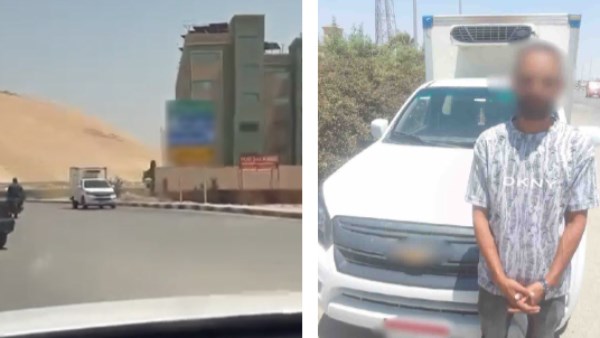 للسير عكس الاتجاه.. القبض على سائق سيارة ربع نقل بالقاهرة
