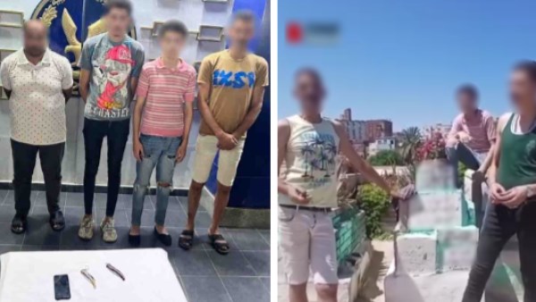 القبض على المتهمين بتهديد شخص بسلاح أبيض بالإسكندرية