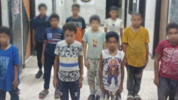 القبض على عصابة تستغل الأطفال فى أعمال التسول بالجيزة