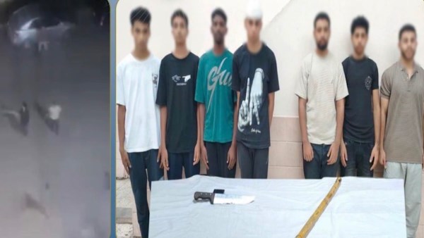 خناقة حدائق الأهرام.. 4 طلاب يتشاجرون مع عمال محل حلاقة
