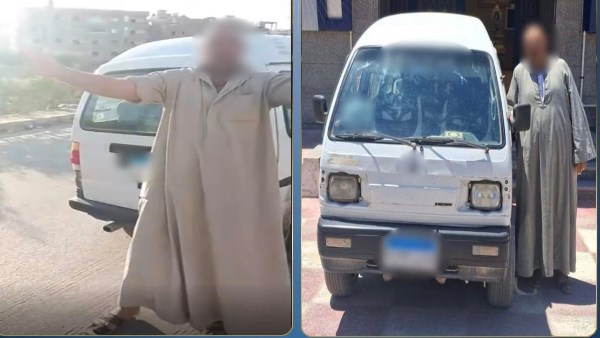 خلاف على الأجرة.. القبض على قائد سيارة فان تعدى على راكب بالجيزة