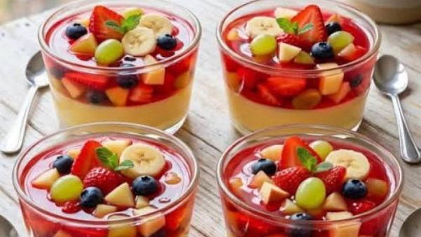 منعش في الصيف.. طريقة عمل كاسترد بالجيلي