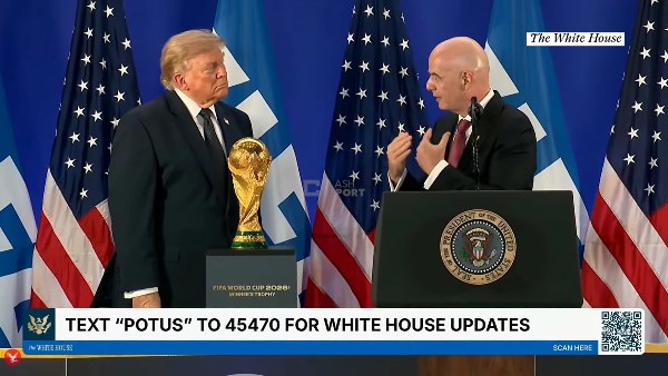 فتح تحقيق في مراسلات ترامب بـ إنفانتينو بسبب كأس العالم 2026