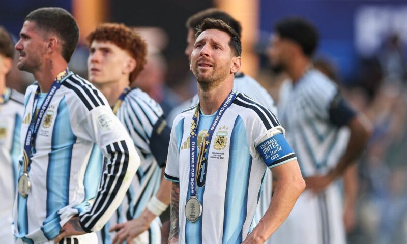 دموع ميسي بعد خسارة الأرجنتين تثير التعاطف