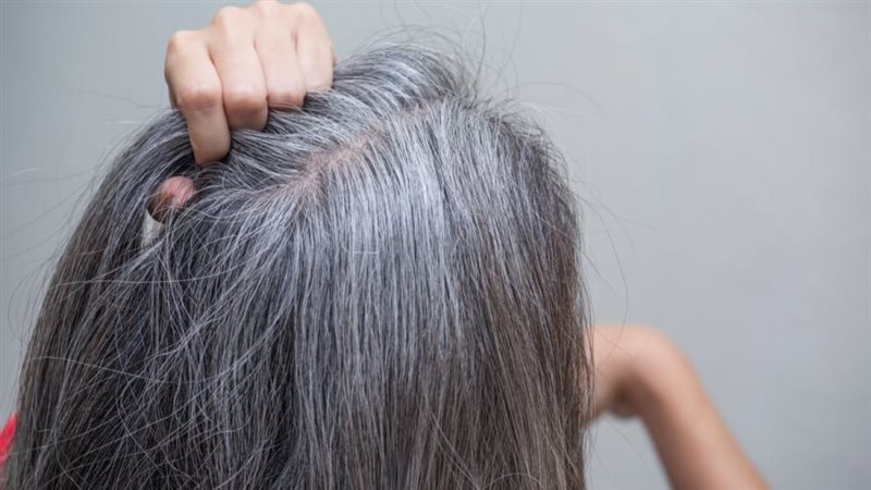 وصفة طبيعية للعناية بالشعر الأبيض ومنحه لونا داكنا
