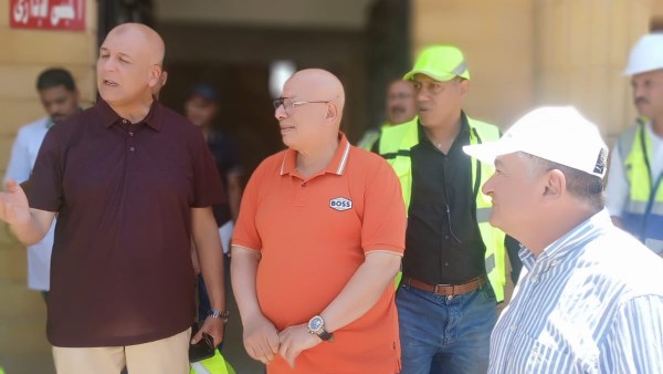 جولة مسئولين بمشروعات مياه الشرب والصرف الصحي بمطوبس