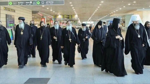 وفد رهباني قبطي يصل موسكو في زيارة رسمية لتعزيز التعاون مع الكنيسة الروسية