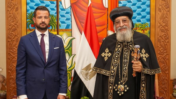 البابا تواضروس يستقبل رئيس جمهورية الجبل الأسود | صور