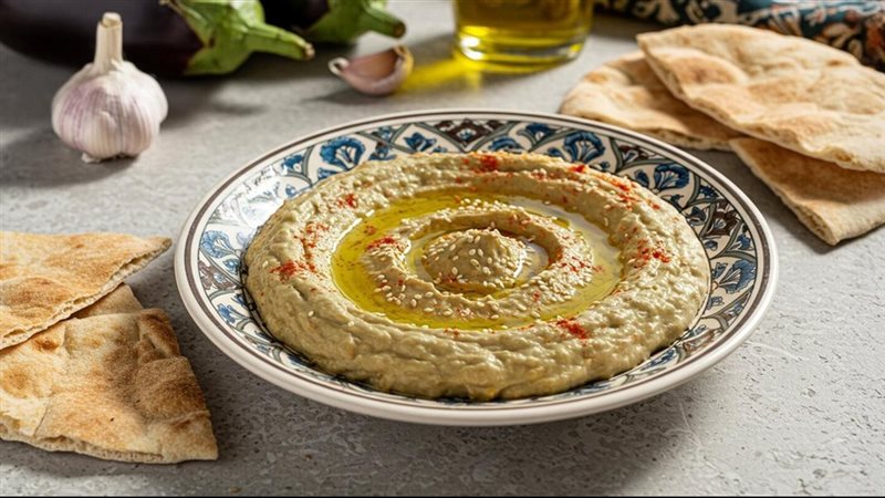 طريقة عمل البابا غنوج بطعم شهي وخطوات بسيطة
