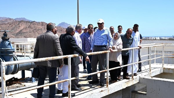 محافظ جنوب سيناء يتابع تطوير محطة معالجة صرف دهب بـ408 ملايين جنيه.. وتقنيات حديثة لتعزيز كفاءة التشغيل