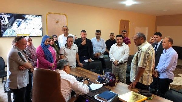 محافظ الدقهلية يتفقد أعمال اللجنة المشكلة لمراجعة ملفات وحالات البناء بطلخا