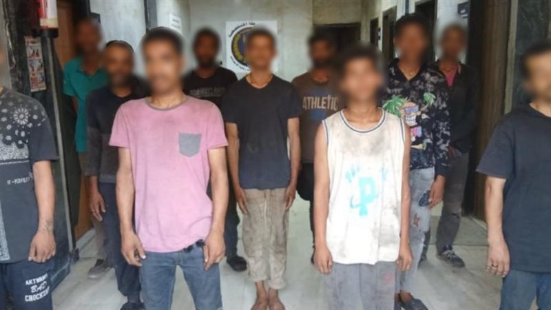 ضبط 13 شخصا لاستغلالهم أطفالا في أعمال التسول وبيع السلع بالجيزة