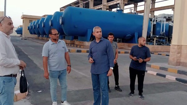 لضمان الاستقرار والاستدامة.. رئيس مياه البحر الأحمر يتابع تشغيل محطة اليسر للتحلية