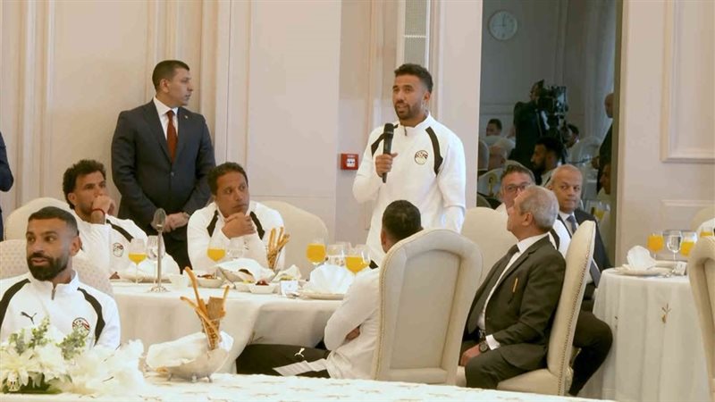 تريزيجيه للرئيس السيسي: فرّحنا المصريين.. واللعيبة ضحّت من أول يوم في المعسكر