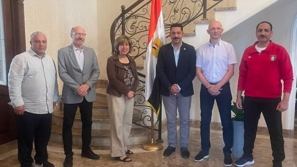بعثة المنتخب للكاراتيه التقليدي تشكر سفارة مصر في أرمينيا قبل انطلاق كأس أرارات