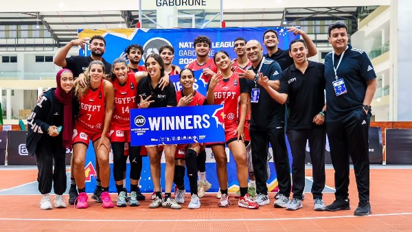 مصر تتوج بدوري الأمم للشباب والشابات للسلة 3×3 وتتأهل لكأس العالم