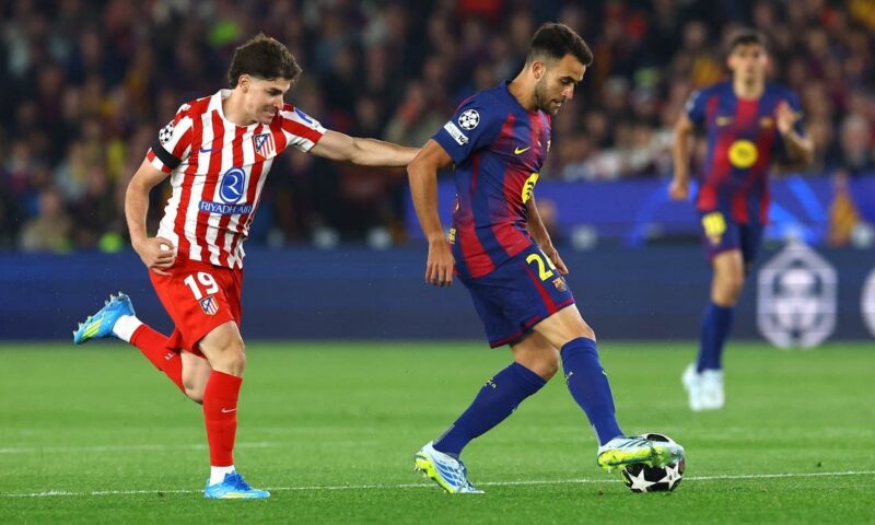 أتلتيكو مدريد يشكو برشلونة للاتحاد الدولي بسبب ألفاريز