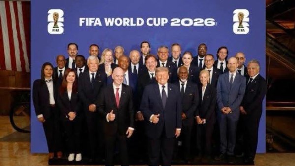 ترامب يستقبل أعضاء مجلس فيفا بحضور المهندس هاني أبو ريدة