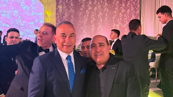 بحضور مهيب عبد الهادي وباسم سمرة.. لقطات من حفل زفاف نجلة إبراهيم حسن
