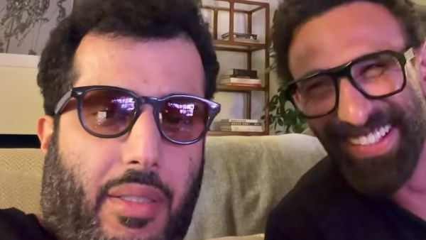 إبراهيم فايق يروج للموسم الجديد لبرنامجه رفقة المستشار تركي آل الشيخ