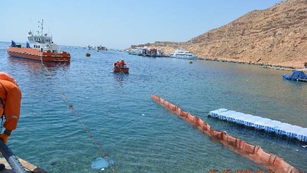 برنامج تدريبي لتنمية قدرات العاملين على مواجهة التلوث البحري وكوارث البيئة