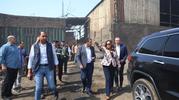 د.منال عوض توجه بسرعة توفيق الأوضاع البيئية بمنطقة العكرشة وتكثيف حملات التفتيش البيئي