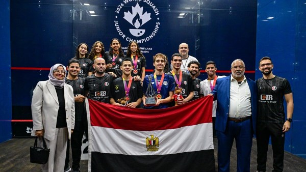منتخب مصر يحصد 7 ميداليات في منافسات الفردي ببطولة العالم لناشئي الإسكواش