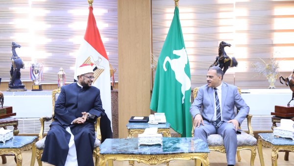 أمين البحوث الإسلاميَّة يلتقي محافظ الشرقيَّة لبحث تعزيز التعاون في نشر الوعي الدِّيني والمجتمعي