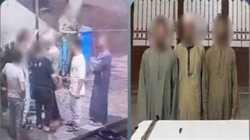 ضبط 3 أشخاص اعتدوا على عامل بالضرب باستخدام سلاح أبيض وعصا خشبية ببنى سويف