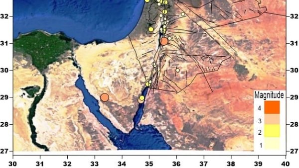 الأردن يسجل 454 زلزالًا خلال النصف الأول من 2026..بينها 49 هزة محلية