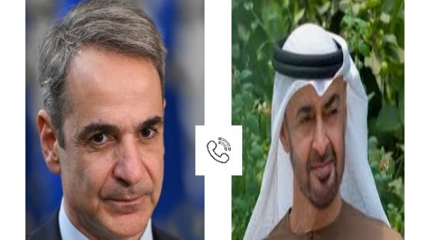 الرئيس الإماراتي ورئيس وزراء اليونان يبحثان عددا من الموضوعات الإقليمية والدولية