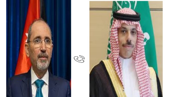 وزيرا خارجية السعودية والأردن يبحثان هاتفيا مستجدات الأوضاع في المنطقة