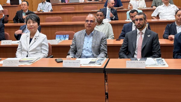 وزير الري يزور المركز الدولي لإدارة مخاطر المياه والكوارث خلال زيارته لليابان
