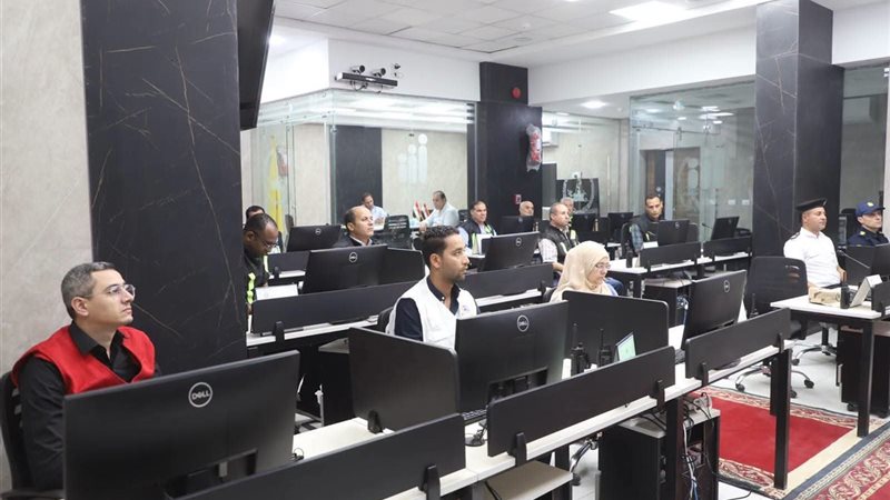 الهلال الأحمر يستعرض جاهزيته للتعامل مع السيناريوهات الطارئة ومواجهة الكوارث